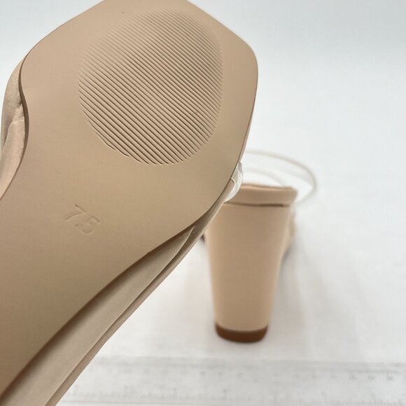 FOWT Open Toe Platform Mules Slip on Wedge High Heel Slippers Double Strap Casu - Picture 6 of 8